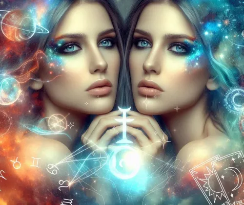 Balancing scales illustrating air and earth sign energy harmonization